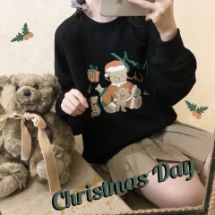圆领卫衣2641 圣诞玩偶