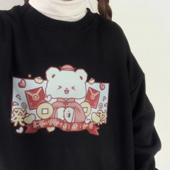 圆领卫衣2634 熊熊拜年