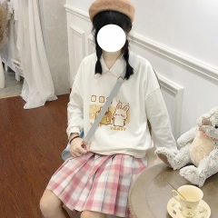 圆领卫衣773 兔兔面包片