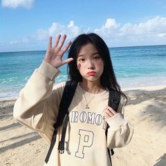 圆领卫衣2602 P字母