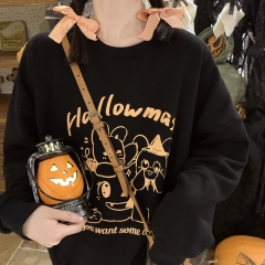 圆领卫衣2603 万圣节小熊