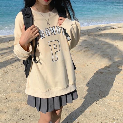 圆领卫衣2602 P字母