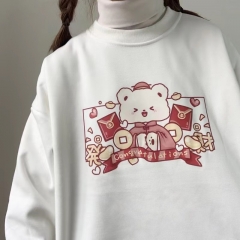 圆领卫衣2634 熊熊拜年