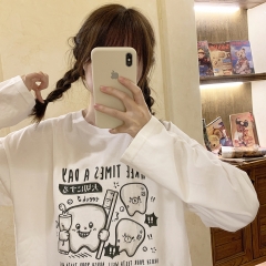 圆领卫衣2615 好好刷牙