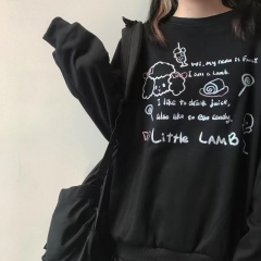 圆领卫衣677 英文羊