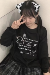 圆领卫衣677 英文羊