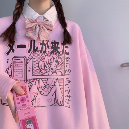 圆领卫衣2617 少女手机