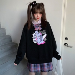 圆领卫衣2618 電锯兔