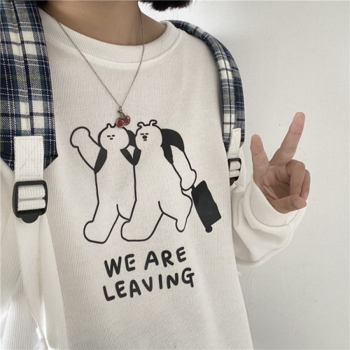 圆领卫衣3000 旅行熊