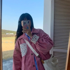 灯芯绒衬衫2918 碎花