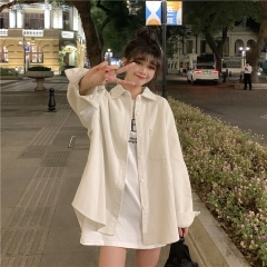 灯芯绒衬衫2917 笑脸