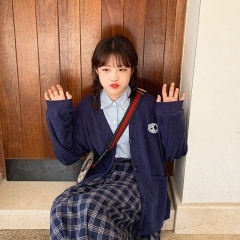 打扣开衫2927 熊猫趴