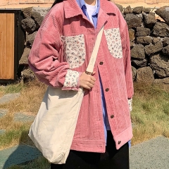 灯芯绒衬衫2918 碎花