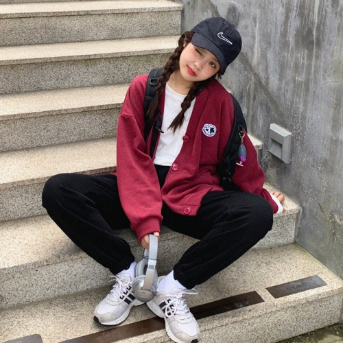 打扣开衫2927 熊猫趴