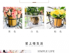 室内窗台置物架护栏悬挂小花架栏杆铁艺多肉挂架阳台挂篮窗台花架