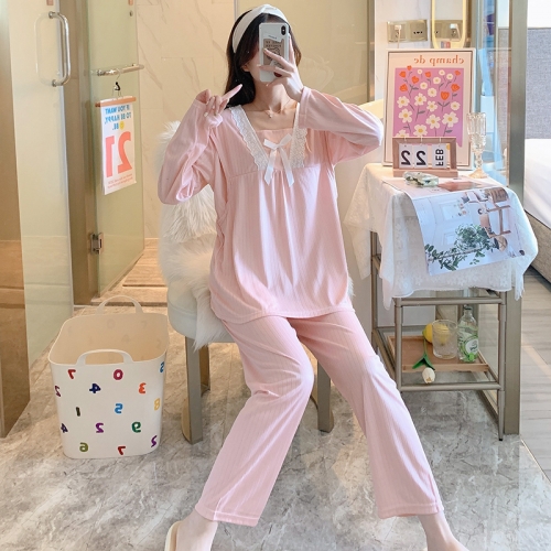 春夏季新款月子服770粉