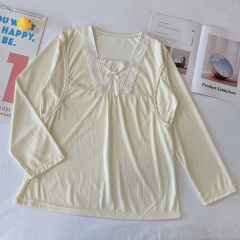 春夏季新款月子服770米白