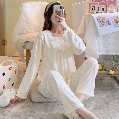 春夏季新款月子服770米白