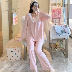 春夏季新款月子服770粉