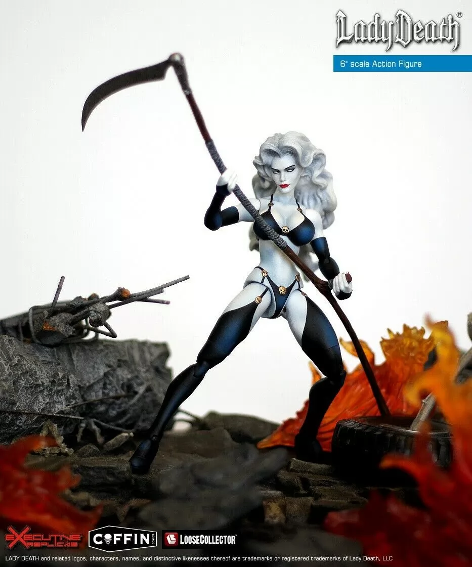 TBLeague x Executive Replicas Phicen Coffin Comics Lady Death 1/12