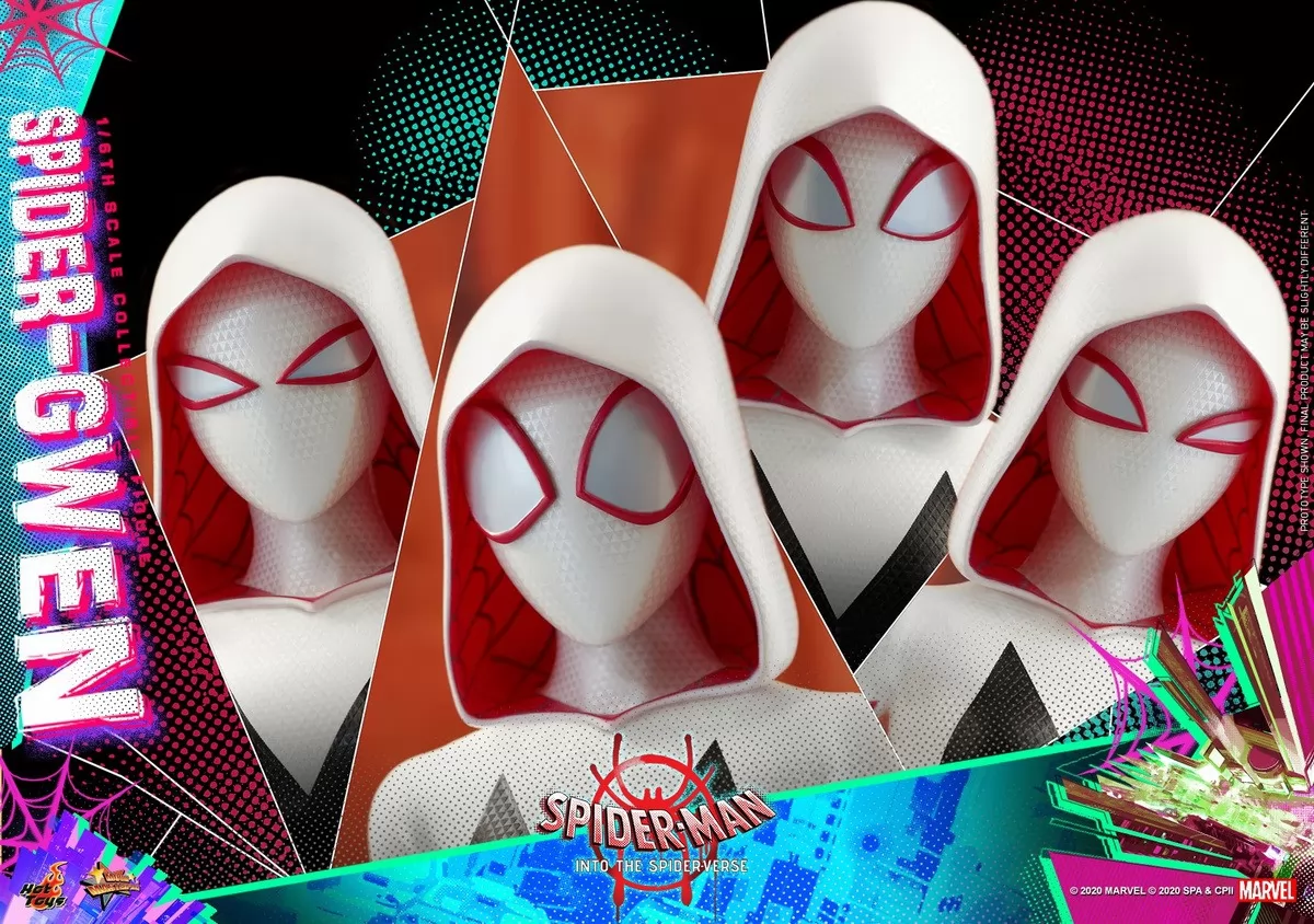 HOT TOYS MMS576 Spider-Man Into the Spider-Verse Spider-Gwen 1/6 Action  Figure