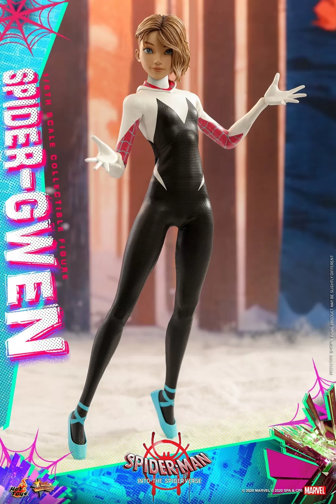 HOT TOYS MMS576 Spider-Man Into the Spider-Verse Spider-Gwen 1/6 Action  Figure