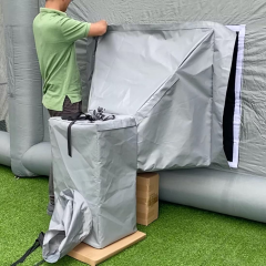 Sewinfla Inflatable Paint Booth Air Draft Device for Indoor Air Circulation Optimized and Prevent Overspray Maximize Your Spray Booth's Performance (Elephant Trunk, NOT Suitable for Any Other Brand Paint Booth)