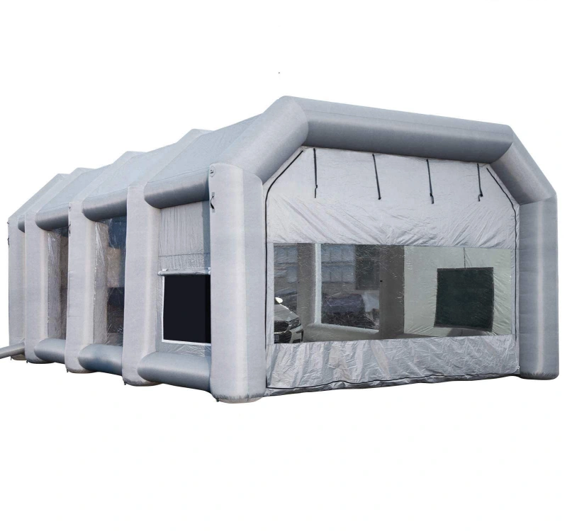 Sewinfla Professional Inflatable Paint Booth 39x16.5x13Ft Environmentally-Friendly Air Filter System Portable Paint Booth More Durable Inflatable Spray Booth with Powerful Blowers