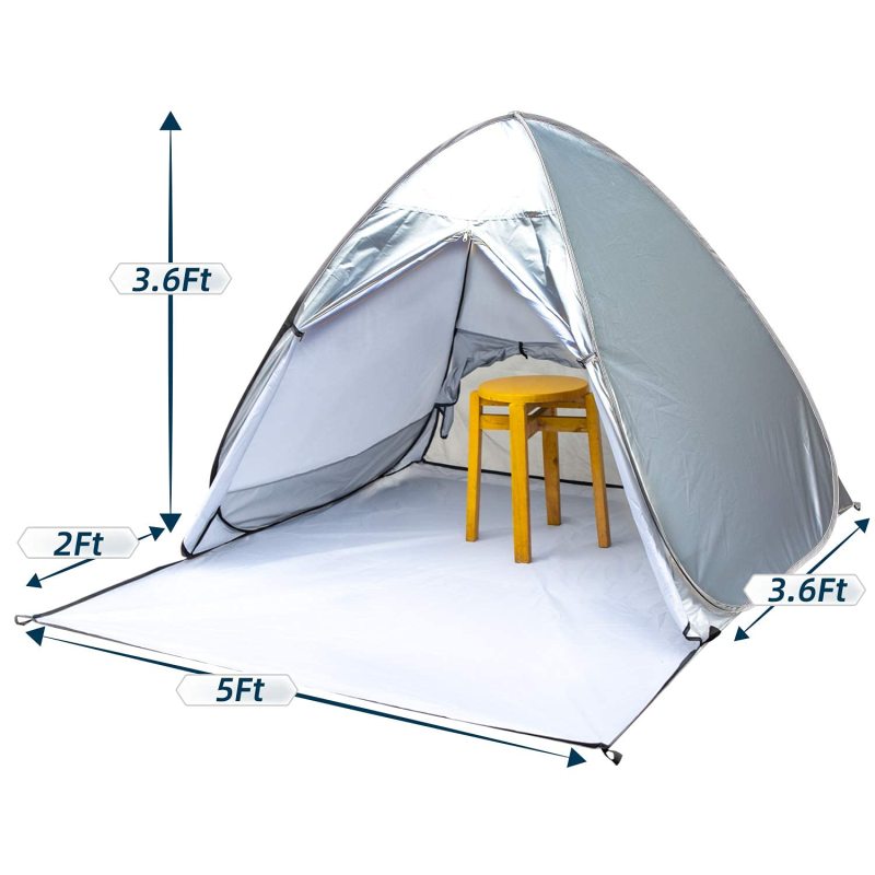 Sewinfla Spray shelter Portable Small Paint Booth Tent for DIY Spray Painting Easy to Set Up