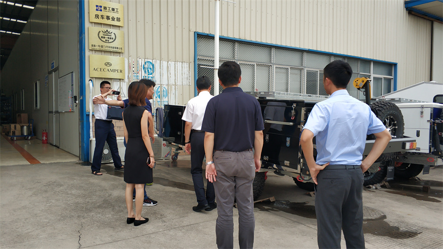 Deputy Mayor of LongYan City visited Noble No.1 RV  on July 10, 2020