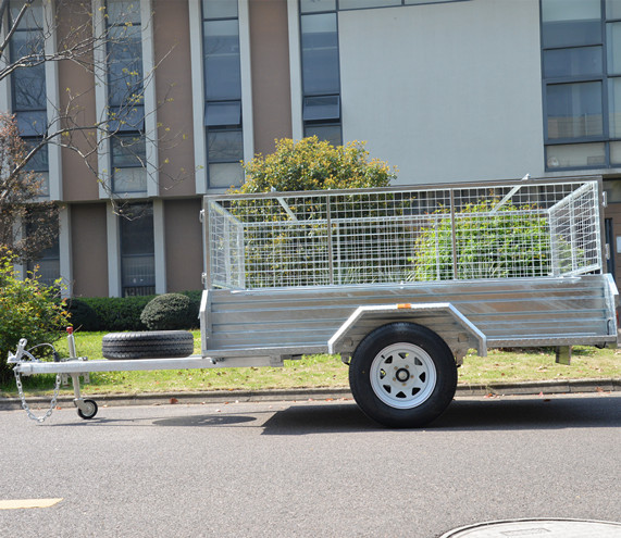 Hot Galvanized Coop Trailer