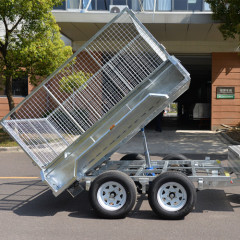 Hot Galvanized Coop Trailer