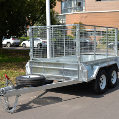 Hot Galvanized Coop Trailer