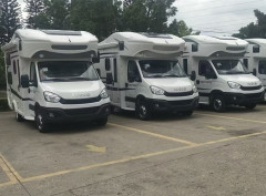 Class C Motorhome RV big Forehead