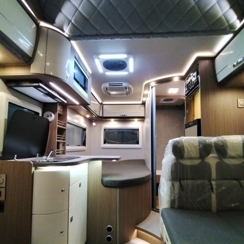 Class C big forehead cabin -IVECO