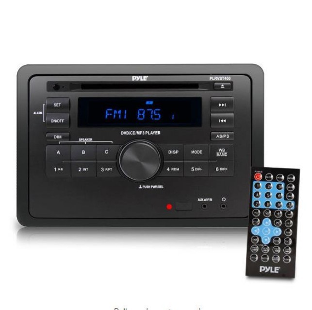 Audio for RV Trailer Boat Marine Campervan Caravan Motorhome Car Auto