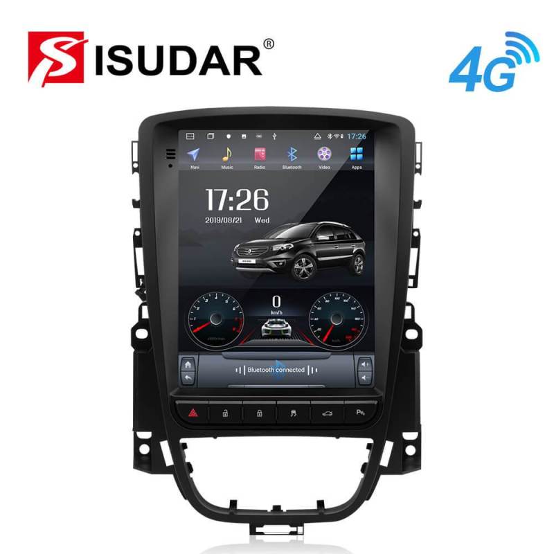 ISUDAR H53 1 Din Android Car Radio For Opel/Vauxhall/Astra J Buick/Verano 2009-2014