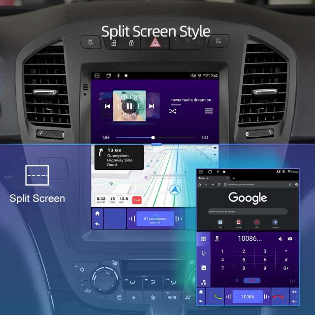 Isudar IPS 4G Auto GPS Vetical Tesla Screen Car Radio For Opel insignia vauxhall holden/Buick Regal 2009-2013