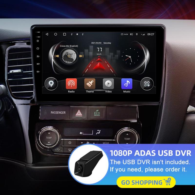 Isudar Octa core RAM 6GB ROM 4G Auto Radio For Mitsubishi Outlander 3 2012-2018