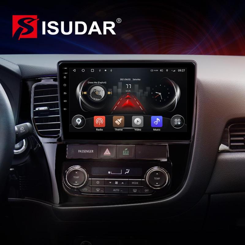 Isudar Octa core RAM 6GB ROM 4G Auto Radio For Mitsubishi Outlander 3 2012-2018