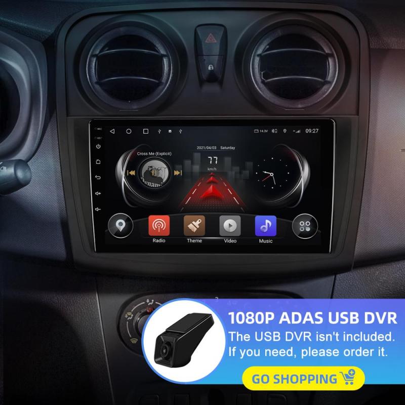 ISUDAR T72 Android 10 Car Radio For Renault Logan 2 2012 - 2019 Sandero 2 2014 - 2019