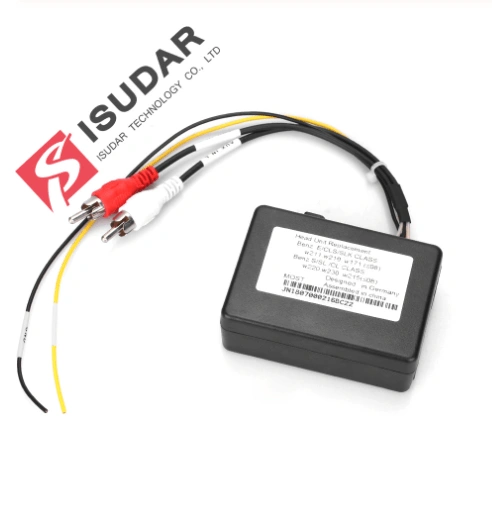 ISUDAR Car Optical Fiber Decoder For Mercedes/W211/E Class S Class W220