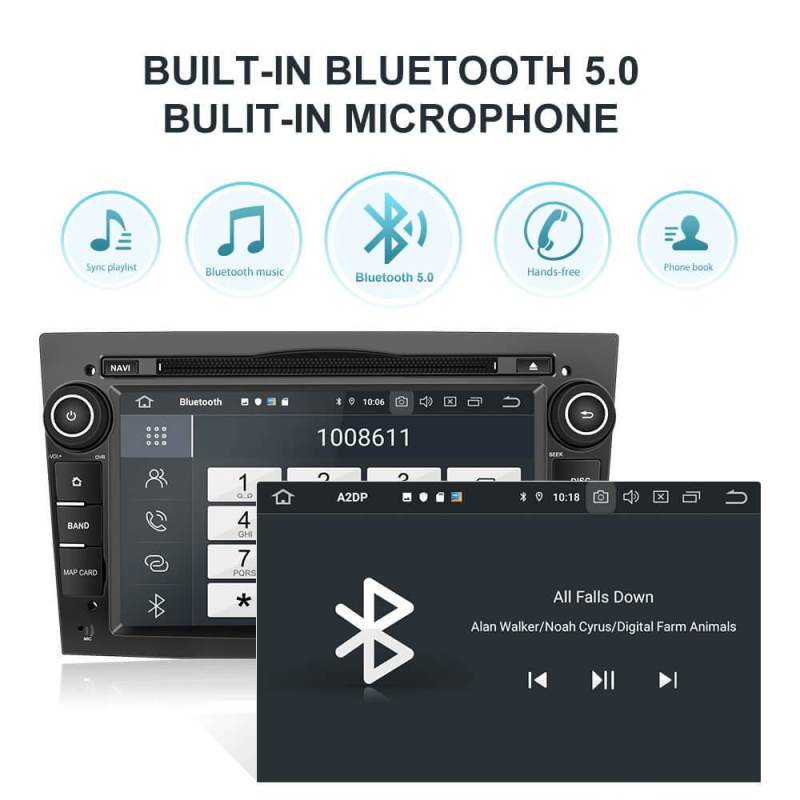 Isudar PX6 Car Multimedia Player DVD For OPEL/ASTRA/Zafira