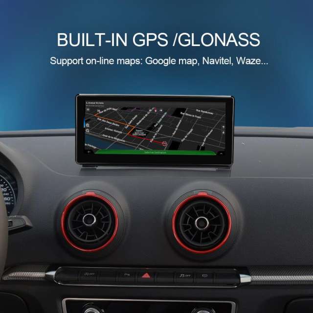 Isudar Qualcomm snapdragon Android 10 Auto radio  for Audi A3