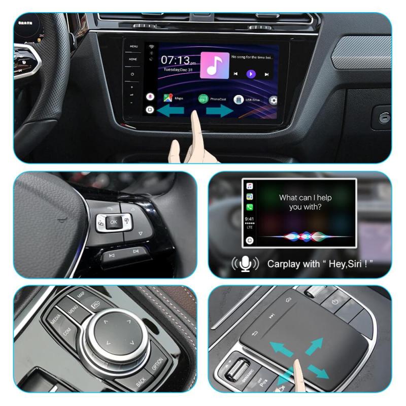 USB Carplay Carlinkit Adapter For BMW VW Mercedes Benz Audi Volvo