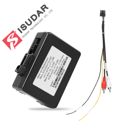 ISUDAR Car Optical Fiber Decoder For Mercedes/W211/E Class S Class W220