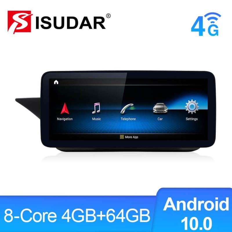 Isudar Car car radio Built in carplay for Mercedes Benz E Class W212 2009-2015 Android 10.0