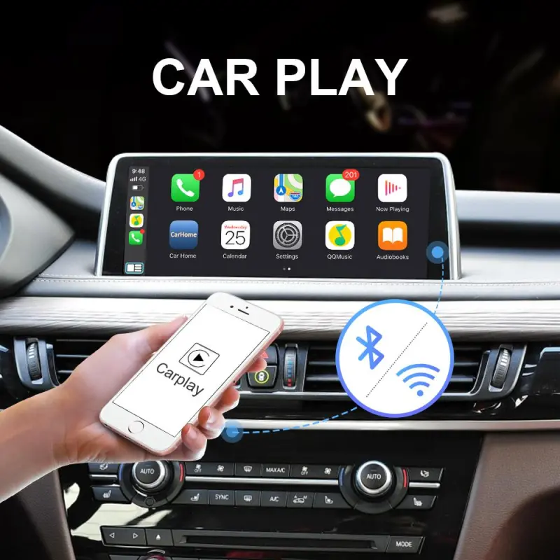 ISUDAR Wireless Carplay Module Android Auto for BMW F10 F11 F30 F20 F31 F22 F21 F32 F33 F36