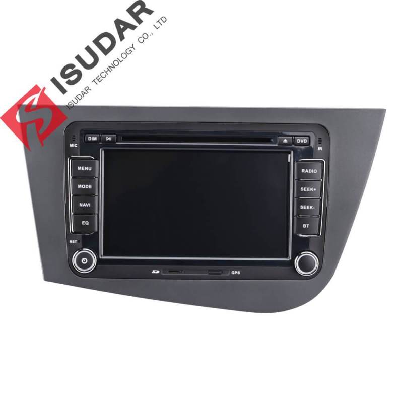 ISUDAR 2din Autoradio Fascia panel for Seat Leon 2005-2012