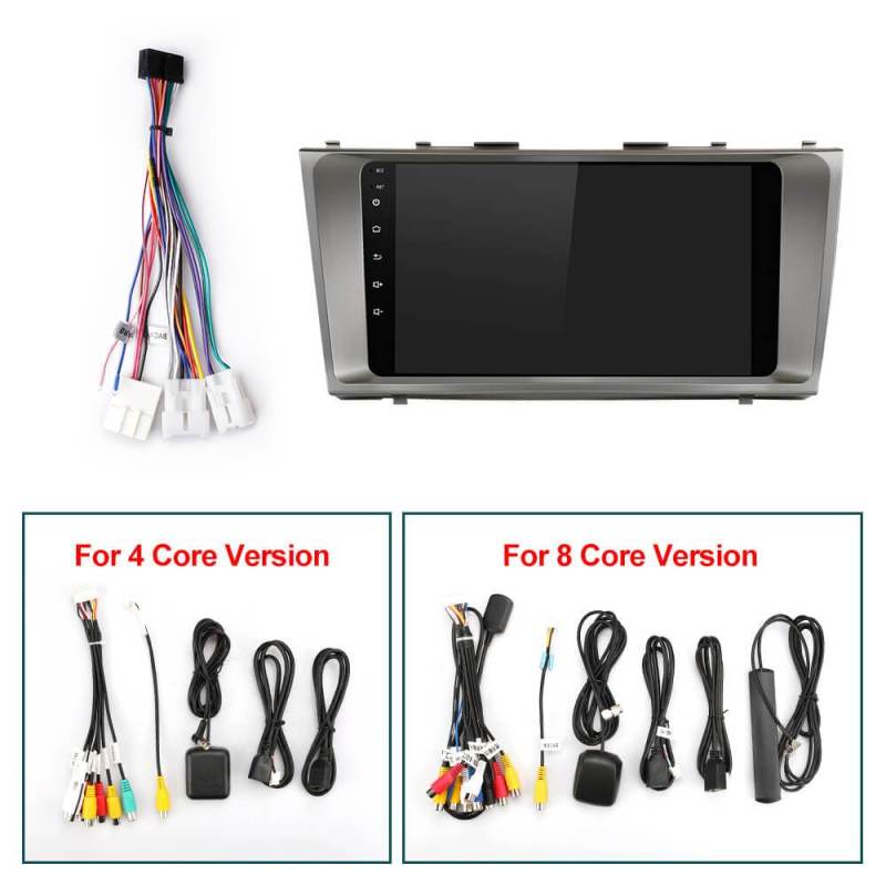 ISUDAR V57S 2 Din Android 10 Car Radio For Toyota Camry 7 XV 40 2006-2011